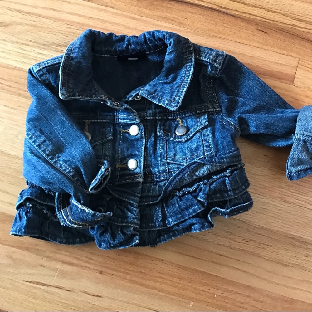 Girl denim jean jacket